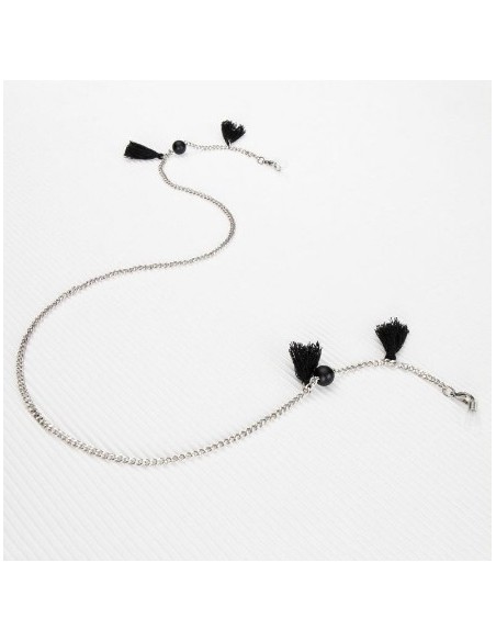 CentroStyle Catenella in argento con nappine 10101