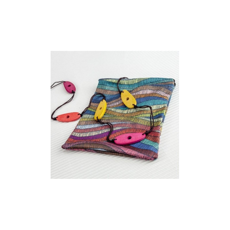 CentroStyle Catenella legno e perline...