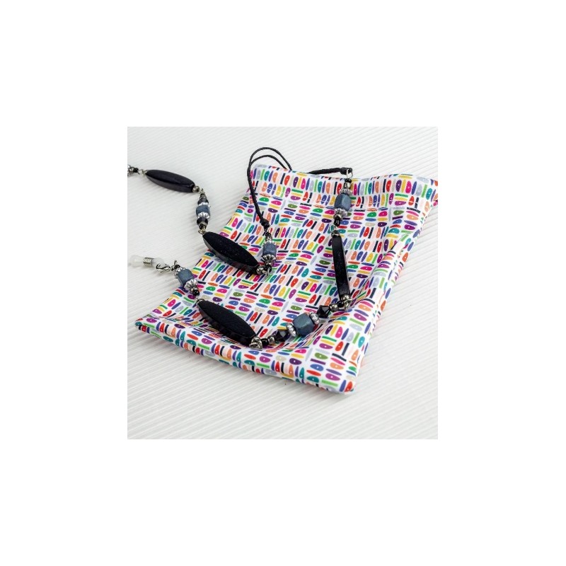 CentroStyle Catenella legno e perline...