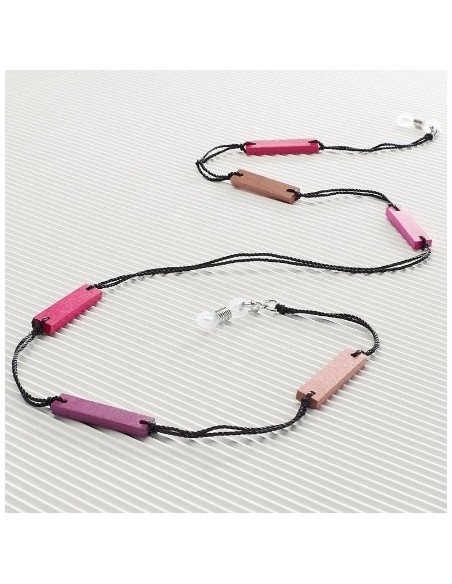 CentroStyle Catenella legno e perline 08861