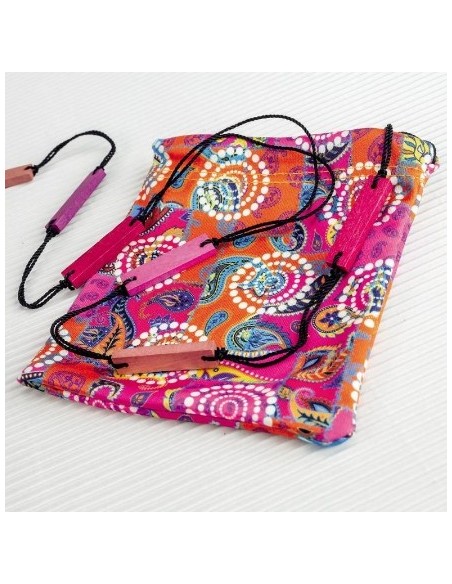 CentroStyle Catenella legno e perline 08861